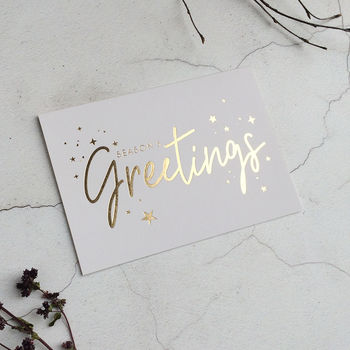 Luxury Gold Foil Christmas Card, 3 of 3
