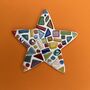 Childs Christmas Star Mosaic Craft Kit, thumbnail 2 of 4