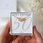 50 Years Of Memories Necklace – Elegant Five Circle Design, thumbnail 1 of 6