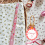 Hand Painted Pink Christmas Taper Candles, thumbnail 6 of 6