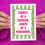 Funny Middle Age Birthday Card, thumbnail 3 of 3