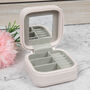 Personalised Powder Pink Travel Jewellery Case, thumbnail 2 of 4