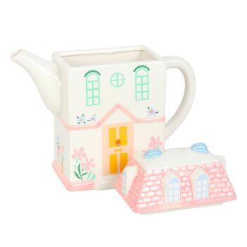 Pastel House Shaped Teapot, 4 of 5