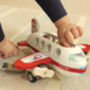 Retro Wooden Toy Propeller Passenger Plane, thumbnail 6 of 6