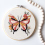 Butterfly Hand Embroidery Kit, thumbnail 4 of 6