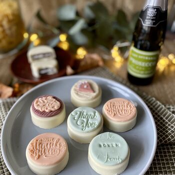 Personalised Thanksgiving Oreo And Prosecco Hamper, 12 of 12