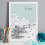 Personalised St Lucia Print, thumbnail 6 of 9