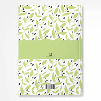 Personalised Bold Flower Notebook, 7 of 10