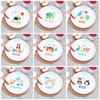 Personalised Child's Plate, 2 of 12