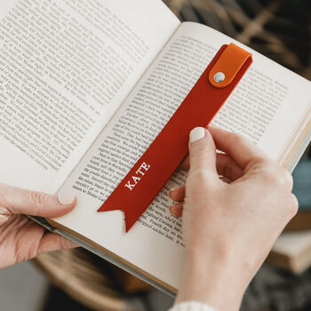 Leather Bookmark With Gift Box, 4 of 6