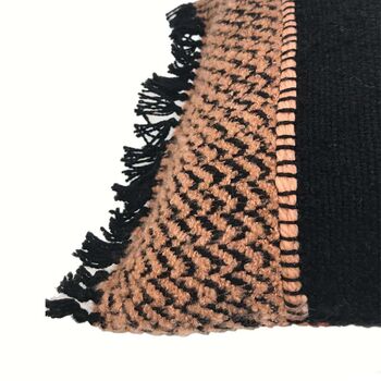Multicolor Black Cushion, 3 of 4