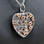 Engraved Tree Of Life Pendant With Birthstone, thumbnail 2 of 5