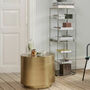 Brushed Brass Side Table, thumbnail 1 of 1