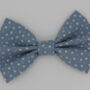 Blue Star Dog Bow Tie, thumbnail 2 of 4