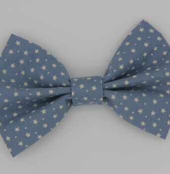 Blue Star Dog Bow Tie, 2 of 4