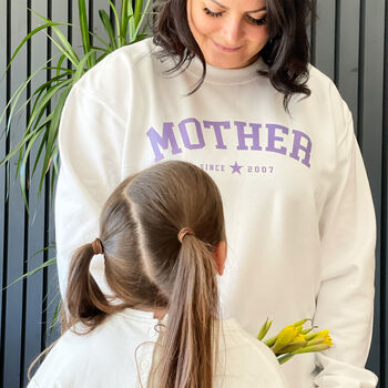 Personalised Mama New Mum Mum Birthday Gift Sweatshirt, 9 of 12