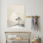 Japanese Moon Landscape Art Print, thumbnail 2 of 4