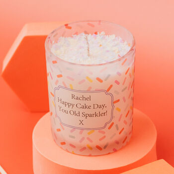 Sweet Celebration Personalised Birthday Candle, 2 of 6