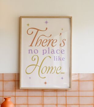 There's No Place Like Home Hallway Print, 3 of 4