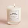 Mother Of The Groom Wedding Gift Essential Oil Candle, thumbnail 2 of 5
