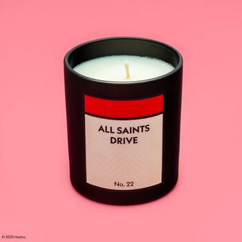 Monopoly Personalised Red Property Card Candle, 3 of 4