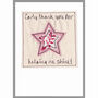 Personalised Heart Thank You Card For Mum Or Her, thumbnail 3 of 9
