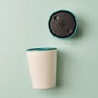 Circular Leakproof And Lockable Reusable Cup 8oz Green, thumbnail 4 of 9