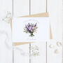Personalised 80th Birthday Flowers Card, thumbnail 1 of 2