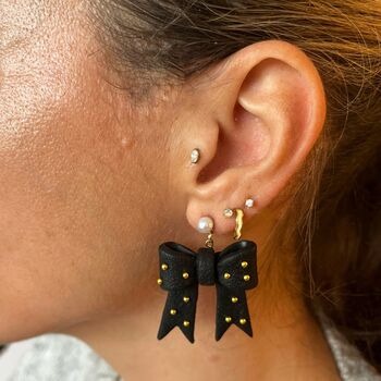 Statement Bow Earrings, 3 of 5