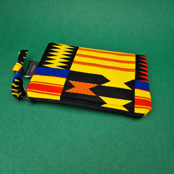 Small African Print Zip Pouch | Kojo Print, 2 of 5