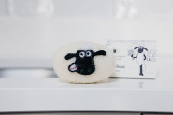 Shaun The Sheep X Little Beau Sheep Felted Soap, 5 of 5