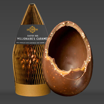 Millionaire’s Caramel Triple Layer Easter Egg, 2 of 5