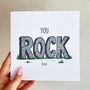 You Rock Card, thumbnail 2 of 4