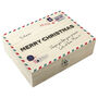 Personalised International Mail Christmas Tea Box, thumbnail 6 of 6