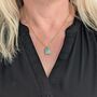 The Rectangle Amazonite Necklace, thumbnail 6 of 8