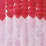 Red Ombré Heart Valentines Tissue Paper Backdrop, thumbnail 2 of 3