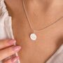 Sia Sterling Silver Snake Chain Personalised Necklace, thumbnail 1 of 12