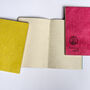 Eco Friendly Colourful Lokta Notebooks Nepali Paper A6, Fair Trade, thumbnail 2 of 7