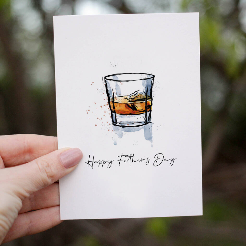Whisky Fathers Day Card, 1 of 2