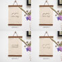 But First, Tea Personalised A4 Fabric Hanging, thumbnail 3 of 3