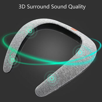 Neckband Headphones Wireless Bluetooth, Fm Radio, 2 of 8