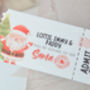 Personalised Christmas Ticket, thumbnail 4 of 7