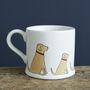 Labrador Mug Black, Chocolate, Fox Red And Yellow, thumbnail 11 of 12