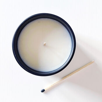 Matt Black Soy Wax Candle Choice Of Fragrance, 7 of 8