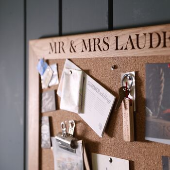 Personalised Cork Or Chalk Notice Board, 10 of 10