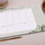 Botanical Weekly Desk Planner Pad, thumbnail 2 of 4