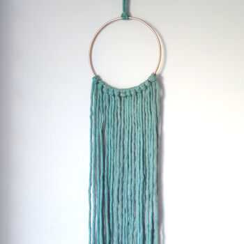 Eco Friendly Macrame Hoop Wall Hanging Craft Kit, 12 of 12