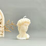 Statue Of David Bust Candle Roman Sculpture Gift, thumbnail 9 of 11