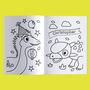 Personalised Dinosaur Birthday Colouring Book, thumbnail 3 of 4