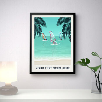 Personalised Windsurfing Poster, 3 of 6